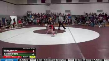 86 lbs 1st Place Match - Dawson Sheetz, Independence vs Aidan Rathjen, Williamsburg