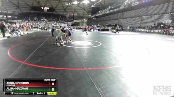 3A 132 lbs Cons. Round 3 - Adrian Finsrud, Ferndale vs Alijah Guzman, Kelso