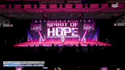 Spirit Revolution All Stars - Pop Rocks [2026 L1 Junior - Flex - D2 Day 1] 2026 Spirit of Hope Grand Nationals