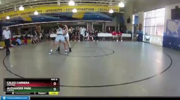 195 lbs Quarterfinal - Alexander Park, Jupiter vs Caleo Carrera, Palm Bay