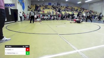 140-B lbs Semifinal - Hunter Kinyon, Wagoner vs Phoenix Laroque, Tahlequah Wrestling Club