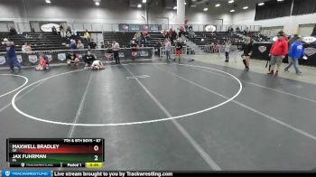 87 lbs Quarterfinal - Jax Fuhrman, PA vs Maxwell Bradley, OK