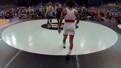 138 lbs Rnd Of 128 - Aaron Callirgos, AZ vs Carter Freeman, IA