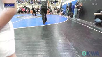 52 lbs Round Of 16 - Elliott Watson, Comanche Takedown Club vs Richard DeBelle, Perry Wrestling Academy