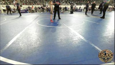 52 lbs Round Of 16 - Lane Pankaskie, Claremore Wrestling Club vs Connor Abbott, F-5 Grappling