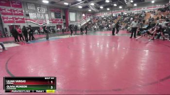 95 lbs Champ. Round 2 - Olivia Munson, Chaminade vs Lilian Vargas, Corona