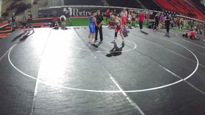 120 lbs Quarters - Nox Obrien, Utah vs Emillio Peterson, Idaho