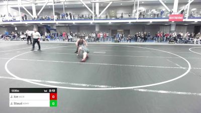 133 lbs Consi Of 16 #1 - Jake Ice, Sacred Heart University vs Jake Staud, Army-West Point