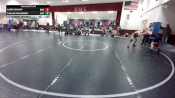 126 lbs Champ. Round 2 - Callen Schubert, Cody vs Lane Schaff, Natrona County