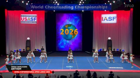Sirens Cheerleaders - Anthem [2026 L5 International Open Large Coed Finals] 2026 The Cheerleading Worlds