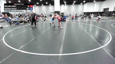 215 lbs William Lewey, Virginia vs Michael Boyle, Ohio Gray