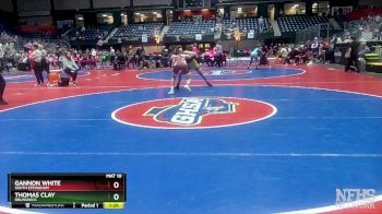 6A-144 lbs Quarterfinal - Gannon White, South Effingham vs Thomas Clay, Brunswick