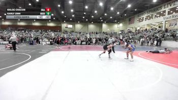 145 lbs Consolation - Khloe Chacon, Orland Wrestling vs Karly Zinn, Mountain Wrestling