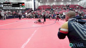 46 lbs Semifinal - Ryder Aguilar, Newkirk Takedown Club vs Kochee Smith, Prime Wrestling