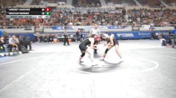 128-D1 Cons. Semi - Lindsey Sanchez, Mountain View (Marana) High School vs Braylin Hermes, Campo Verde High School