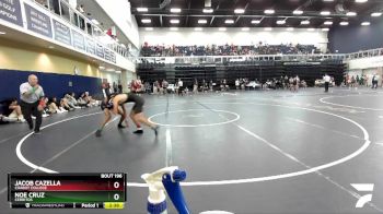133 lbs Cons. Round 2 - Jacob Cazella, Chabot College vs Noe Cruz, Cerritos