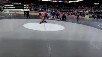 285 lbs Champ. Round 2 - Devon Sibbett, Minico vs Isaias Torres, Fruitland