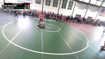 104-112 lbs Cons. Round 1 - Logan Lott, Team Mascoutah WC vs Joel McClelland, QJHS