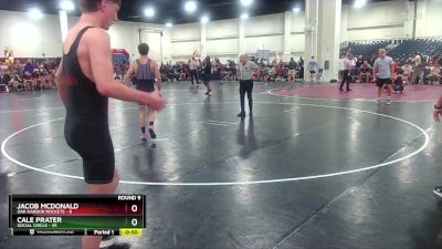 150 lbs Round 9 (10 Team) - Dane Kracht, Social Circle vs Calton Fisher, Oak Harbor Rockets