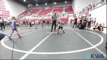 46 lbs Rr Rnd 3 - Remi Norrell, Prime Wrestling vs Ryder Hall, Tecumseh Youth Wrestling
