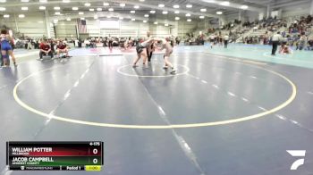 4-175 lbs Cons. Round 3 - William Potter, Millbrook vs Jacob Campbell, Amherst County