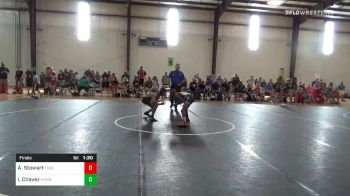 96 lbs Final - Aaron Stewart, Toss Em Up vs Isaak Chavez, Pomona Elite