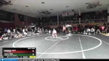 98 lbs 1st Place Match - Zach Teal, Lakeland High School vs Maddox Taft, Mt. Spokane