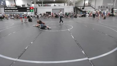 157 lbs Quarterfinals (8 Team) - Raymond Miller, East Coast Time Out vs Myles Preston, Noke Wrestling RTC