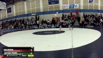 59 lbs Round 1 (4 Team) - Ian Cronin, Brownsburg Wrestling Club vs Jayceon Moore, Perry Meridian Wrestling Club