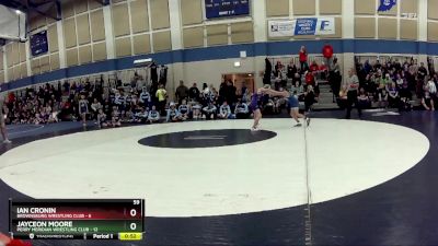 59 lbs Round 1 (4 Team) - Ian Cronin, Brownsburg Wrestling Club vs Jayceon Moore, Perry Meridian Wrestling Club