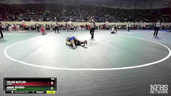 100 lbs Cons. Semi - Telsie Butler, Altus vs Abbie Rivero, Stillwater