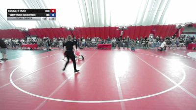 75 lbs Cons. Semis - Beckett Rust, Thorn vs Greyson Goodwin, The Wrestling Academy