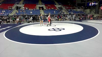 130 lbs Champ. Rd Of 128 - Anastasia Dvorak, IL vs Taryn Wright, AK