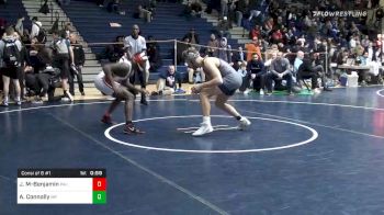 182 lbs Consolation - Jamel Miles-Benjamin, Paulsboro vs Andrew Connolly, Malvern Prep