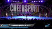 Louisiana Cheer Force - Twilight [2022 L4 International Open] 2022 CHEERSPORT National Cheerleading Championship