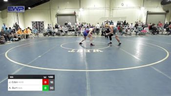 165 lbs Quarterfinal - Jake Eden, Herbert Hoover vs Anthony Burt, Oak Glen
