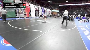 235 Class 2 lbs Cons. Round 1 - Natalie Gaytan, Branson vs Addison Neumann, Eureka