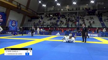 SALLA MARI SIMOLA vs LETÍCIA CARDOZO DE CARVALHO 2024 European Jiu-Jitsu IBJJF Championship