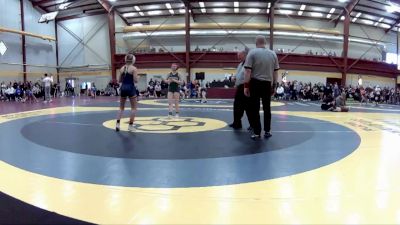 110 lbs Champ. Round 2 - Isla Silva, Mt. Lebanon vs Mirage Haverfield, Madison Plains HS