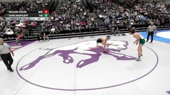 5A 165 lbs Quarterfinal - William Childs, Maple Mountain vs Xane Shurtleff, Payson