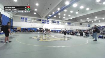 120 lbs Quarterfinal - Arianna Estrella, Hesperia vs Ashlyn Hemm, Del Oro