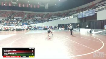 6A-120 lbs Cons. Round 3 - Giovanni Silva, Liberty vs Izak Hutchins, Roseburg