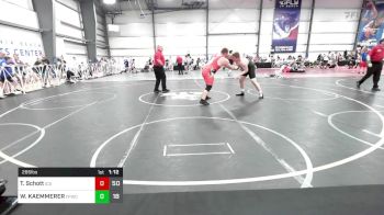 285 lbs Rr Rnd 3 - Tyler Schott, ICG Aces vs WYATT KAEMMERER, FFWC Faith & Fellowship Wrestling Club