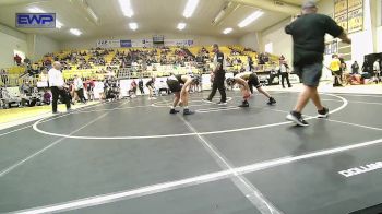 98 lbs Consi Of 4 - Casen Frossard, Jay Junior High vs Elye Lor, Jay Junior High