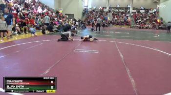 50 lbs Cons. Round 4 - Evan White, Lincoln Youth Wrestling vs Elijah Smith, Lincoln Youth Wrestling