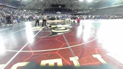 49 lbs Cons. Quarters - Raiden Wilson, Mat Demon Wrestling Club vs Thomas Caro V, Team Aggression Wrestling Club