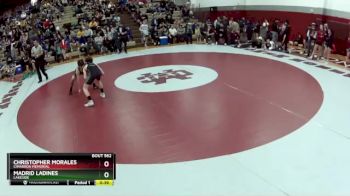 106 lbs Cons. Round 4 - Christopher Morales, Cimarron Memorial vs Madrid Ladines, Lakeside