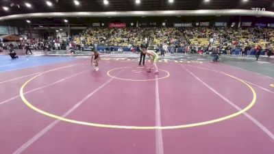 120 lbs Cons. Round 2 - Bobby Hernandez, Cody vs Treye Gibbons, Crawford Jr Wrestling