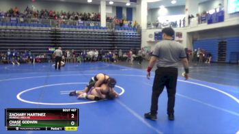132 lbs Cons. Round 3 - Chase Godwin, SWANTON vs Zachary Martinez, Morenci Area HS
