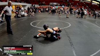 44-48 lbs Quarterfinal - Everett Hess, Pursuit WC vs Pierce Monroe, Eastwood Eagles Wrestling Club